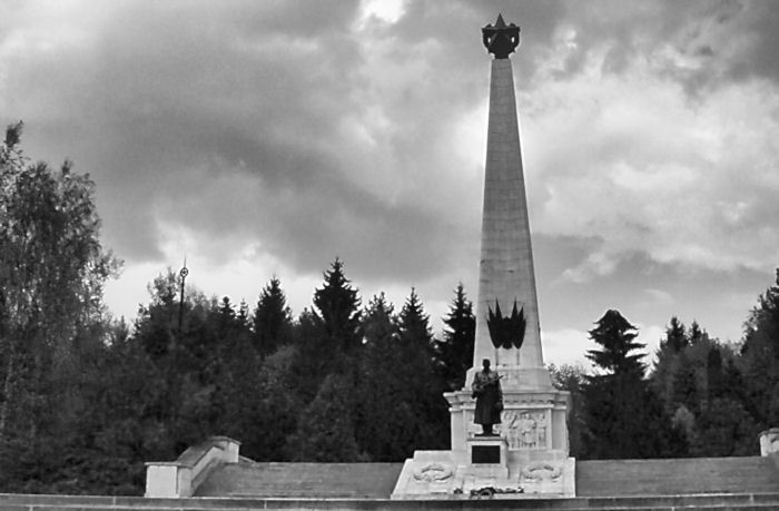 A Soviet Monument to the War-Dead in Slovakia