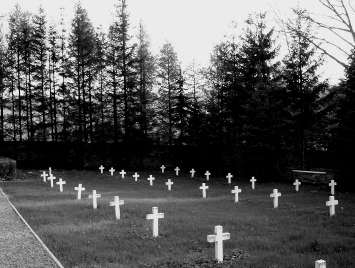 A Cemetery for War-Dead in Dukla, Poland